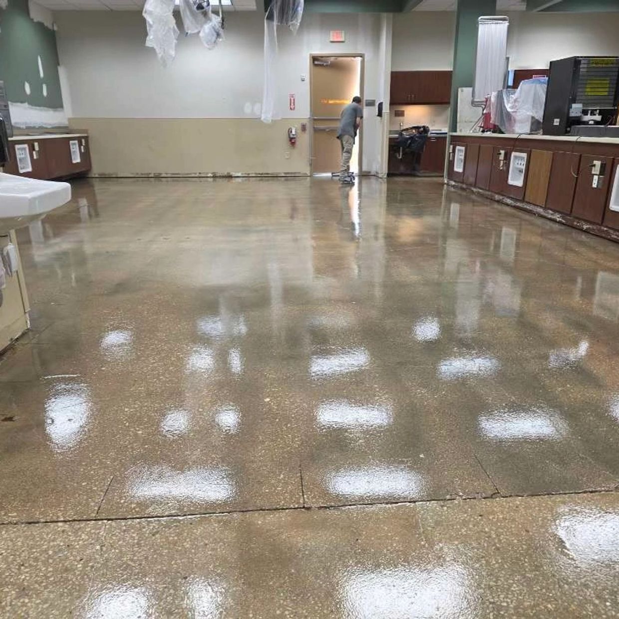 Healthcare Facility — Seamless, sanitary coating